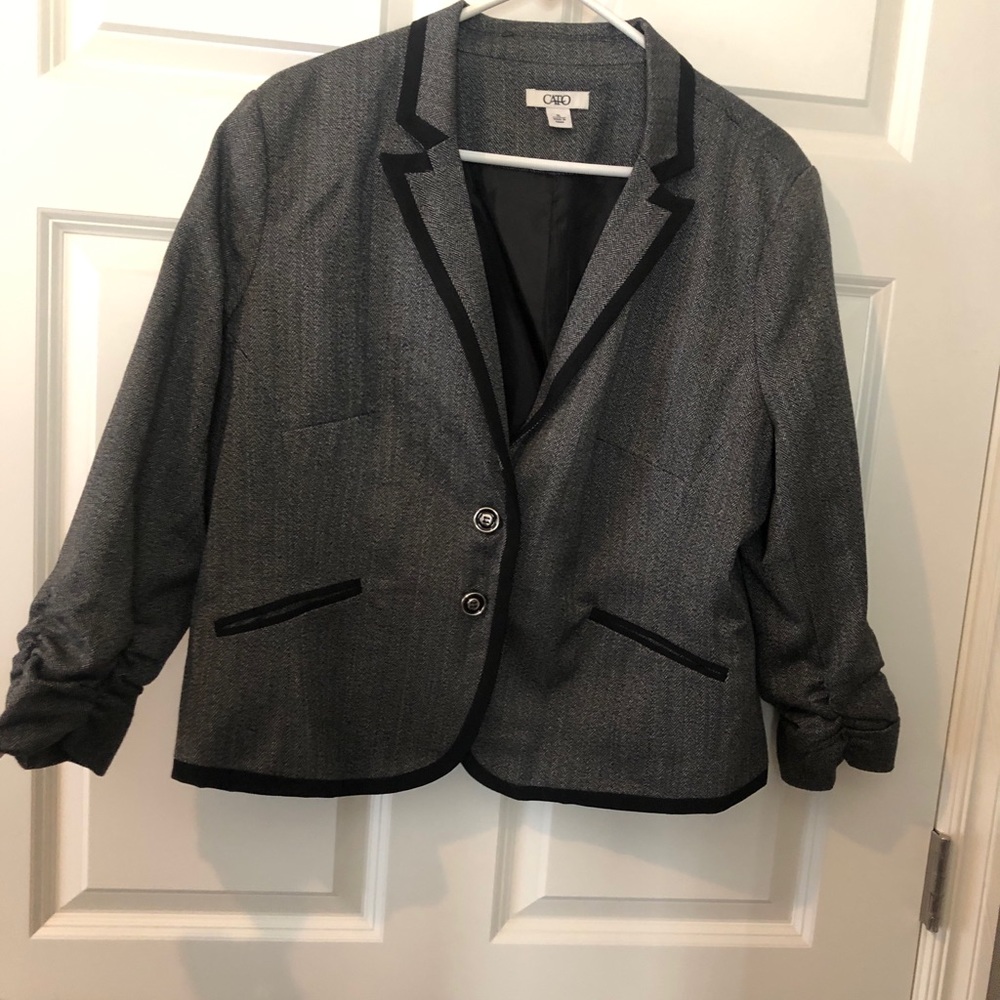 Grey blazer